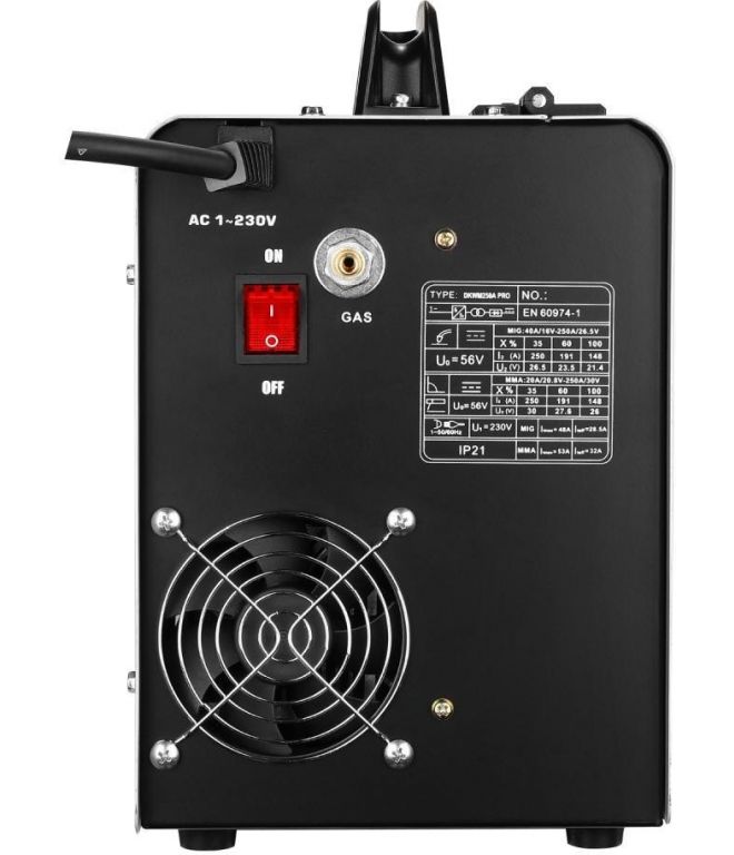 Сварочный инвертор Deko DKWM250A PRO 051-4687
