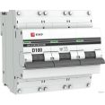 Выключатель автоматический EKF PROxima ВА 47-100 3P 100A (D) 10kA mcb47100-3-100D-pro