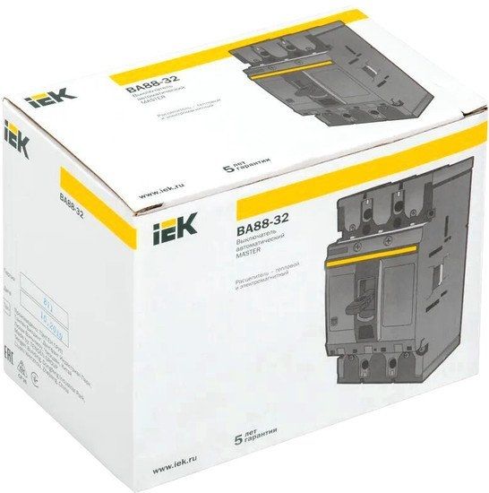 Выключатель автоматический IEK Master ВА 88-32 3п 125А 25кА SVA10-3-0125-02