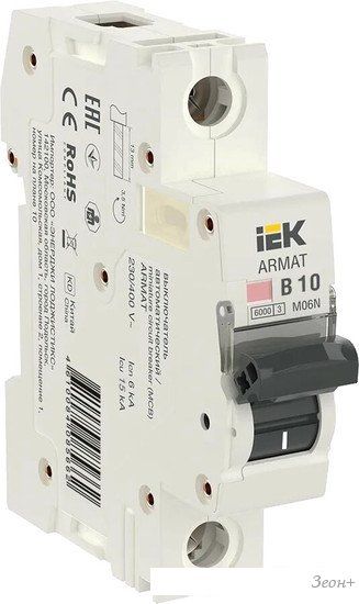 Выключатель автоматический IEK AR-M06N-1-B010