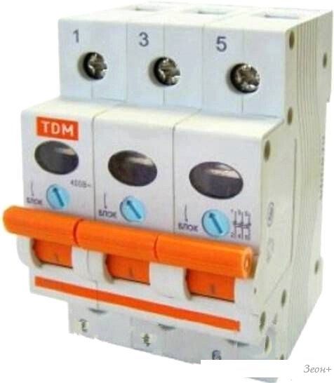 Выключатель нагрузки TDM Electric SQ0211-0021 (мини-рубильник)