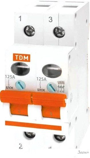 Выключатель нагрузки TDM Electric SQ0211-0020 (мини-рубильник)