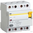 Устройство защитного отключения IEK ВД1-63 4P 32А 100mA MDV10-4-032-100