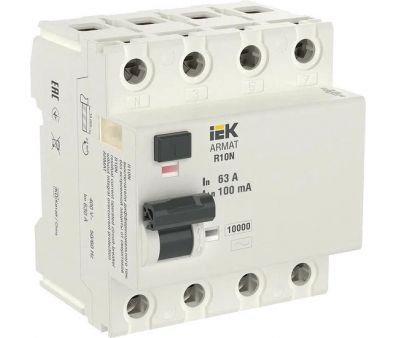   IEK 4P 63 100  AC AR-R10N-4-063C100