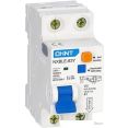 Дифференциальный автомат Chint NXBLE-63Y 1P+N 63A 30mA AС С 4.5kA