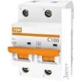 Выключатель автоматический TDM Electric ВА 47-100 2Р 100А (C) 10кА SQ0207-0066
