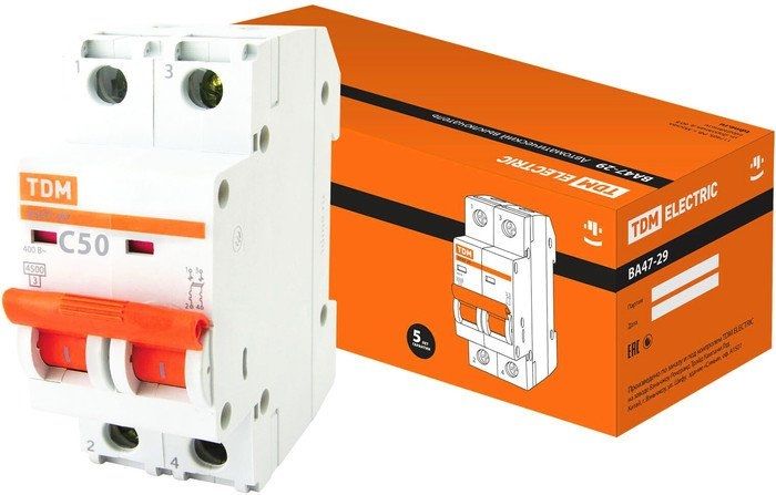 Выключатель автоматический TDM Electric SQ0206-0098
