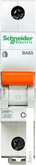 Выключатель автоматический Schneider Electric Домовой 11209