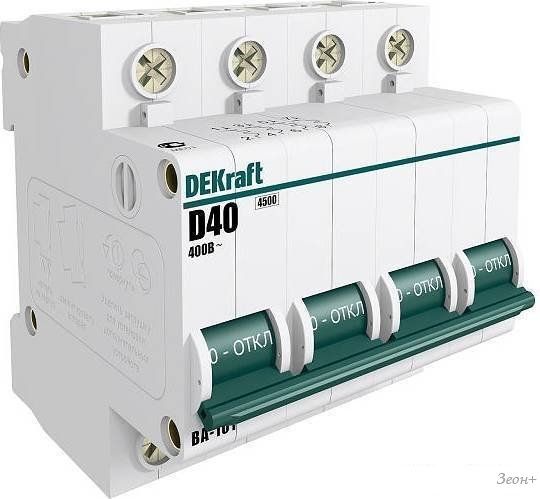 Выключатель автоматический Schneider Electric DEKraft 11093DEK
