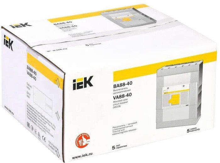 Выключатель автоматический IEK ВА88-40 3п 630А 35кА SVA50-3-0630