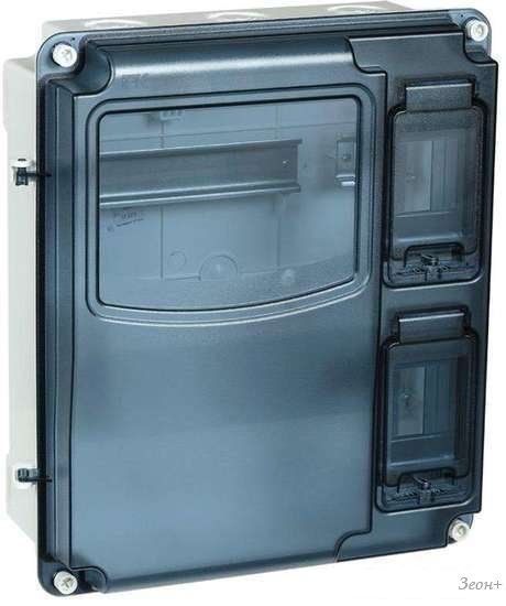 Бокс пластиковый IEK MSP3-N-06-66-L