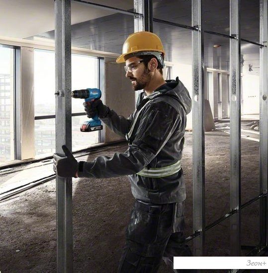 Ударная дрель-шуруповерт Bosch GSB 185-LI Professional 06019K3100 (с 2-мя АКБ, кейс)