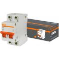 Выключатель автоматический TDM Electric ВА 47-63 2Р 10А (C) 4.5кА SQ0218-0010