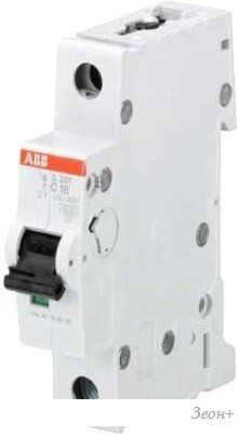 Выключатель автоматический ABB S 201 1P С 63А 6кА 1M 2CDS251001R0634