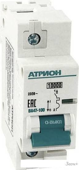 Выключатель автоматический Атрион VA47100-1-80C