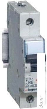 Выключатель автоматический Legrand TX3 1P C 63A 10kA 1M 403922