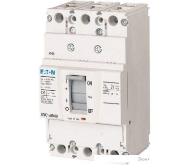 Выключатель автоматический Eaton BZMB1-A20-BT 20A 3P 25кА 109738