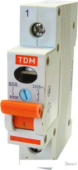 Выключатель нагрузки TDM Electric SQ0211-0009 (мини-рубильник)