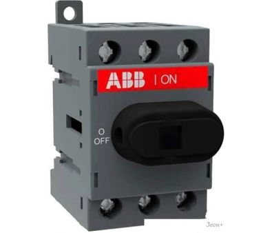 Выключатель нагрузки ABB OT25F3 25А 3P 2М 1SCA104857R1001