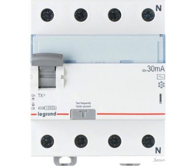    Legrand TX3 4P 63A 30 10kA 4M 403010
