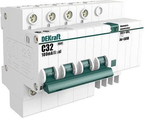 Дифференциальный автомат Schneider Electric DEKraft 15020DEK