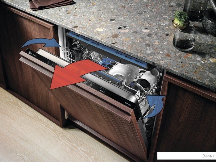 Встраиваемая посудомоечная машина Electrolux SatelliteClean 600 EEM43200L