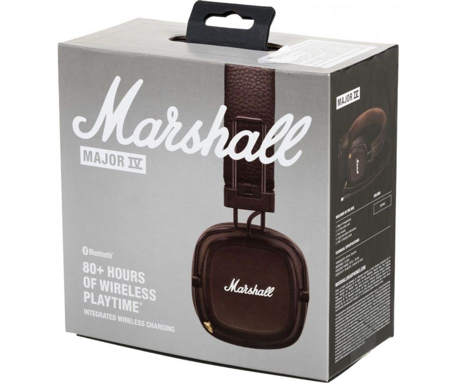 Наушники Marshall Major IV (коричневый)