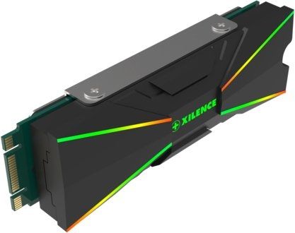 Радиатор для SSD Xilence XC401 M2SSD.B.ARGB