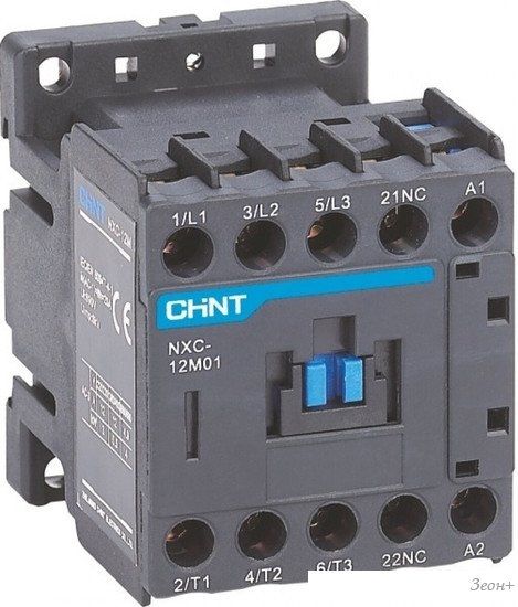 Контактор Chint NXC-50 50A 220В/АС3 1НО+1НЗ 50Гц 836788