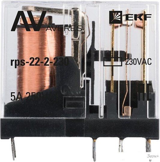Реле промежуточное EKF Averes Rps-22-2-230