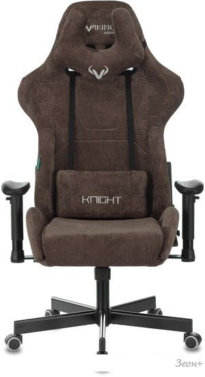 Кресло Бюрократ VIKING KNIGHT Light-10 (темно-коричневый)