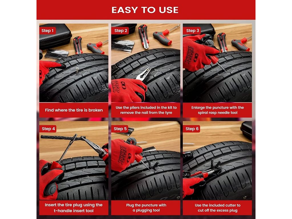 Набор для ремонта шин Lesasas Premium tire repair kit