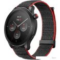 Умные часы Amazfit GTR 4 (черный, с черным нейлоновым ремешком)
