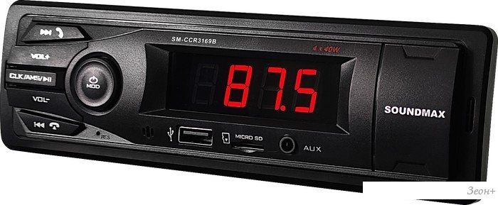 USB-магнитола Soundmax SM-CCR3169B