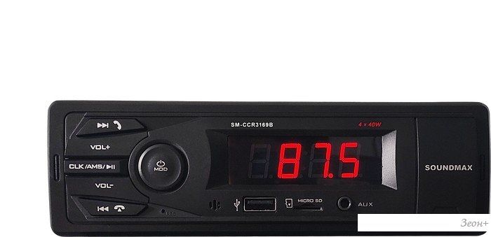 USB-магнитола Soundmax SM-CCR3169B
