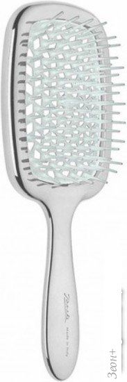 Щетка Janeke Superbrush Limited Edition CRSP230 BIA (серебристый/белый)
