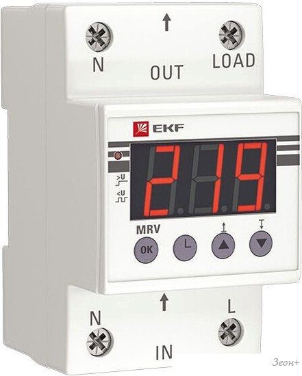 Реле напряжения EKF MRV-63A