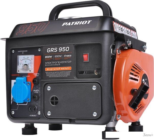 Бензиновый генератор Patriot GRS 950