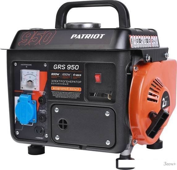 Бензиновый генератор Patriot GRS 950
