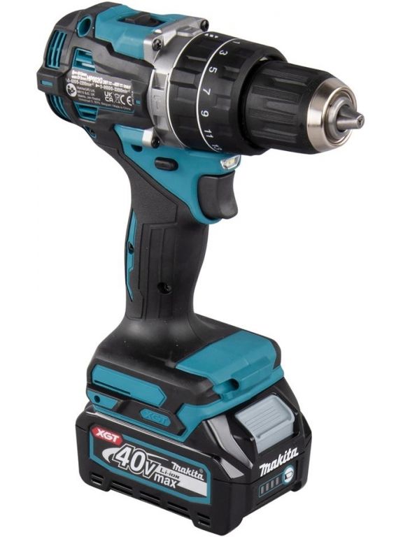 Ударная дрель-шуруповерт Makita HP002GD201 (с 2-мя АКБ, кейс)