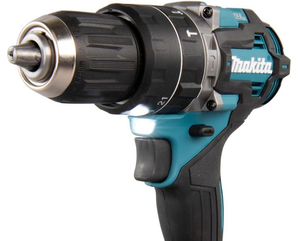 Ударная дрель-шуруповерт Makita HP002GD201 (с 2-мя АКБ, кейс)