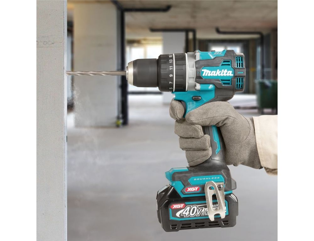 Ударная дрель-шуруповерт Makita HP002GD201 (с 2-мя АКБ, кейс)