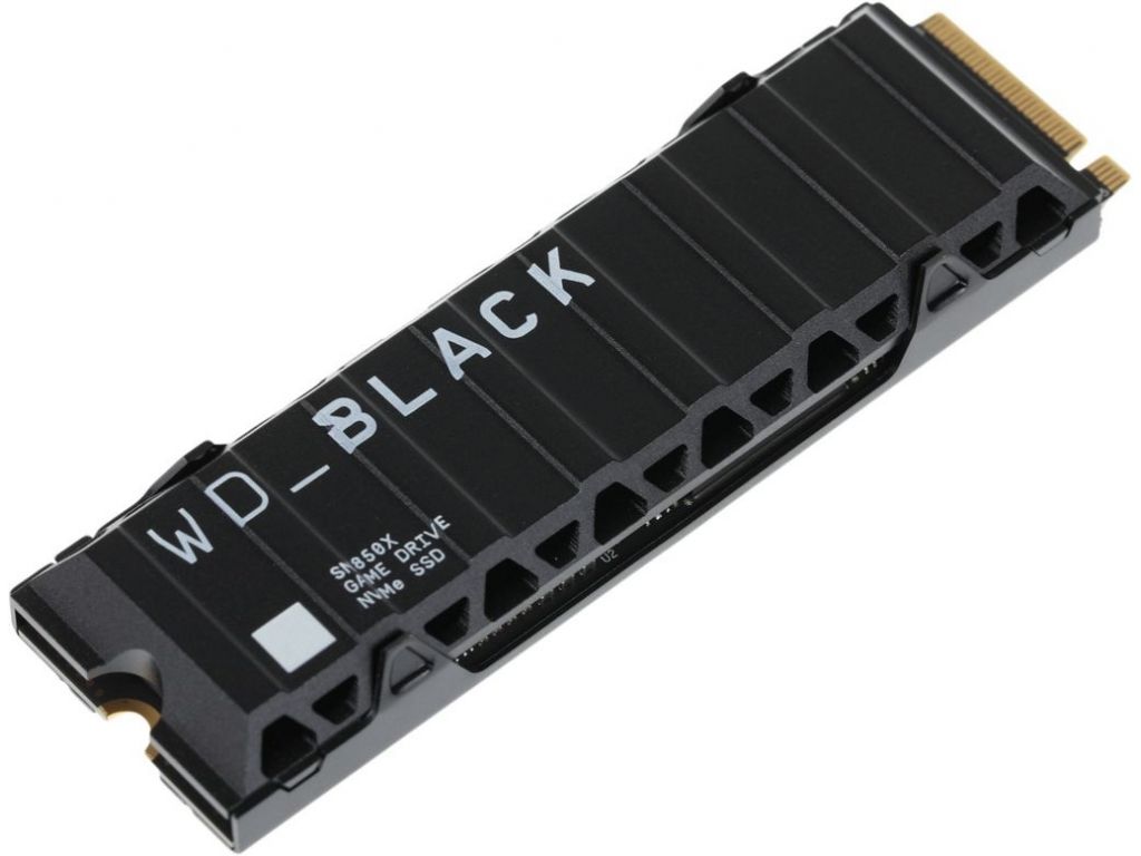 SSD WD Black SN850X NVMe Heatsink 2TB WDS200T2XHE