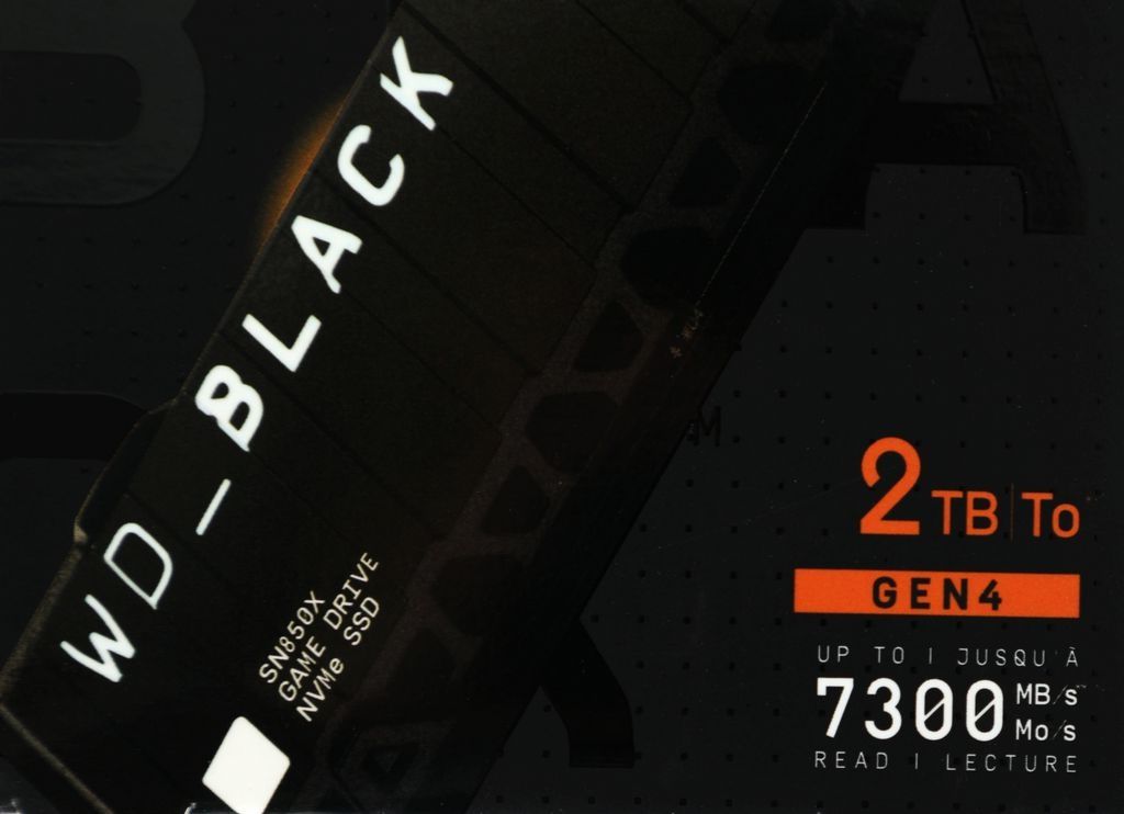 SSD WD Black SN850X NVMe Heatsink 2TB WDS200T2XHE