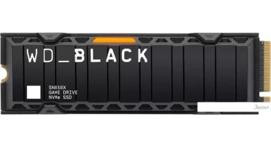 SSD WD Black SN850X NVMe Heatsink 2TB WDS200T2XHE