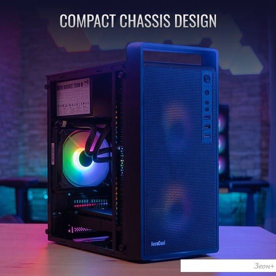 Корпус AeroCool CS-109-G-BK-v1