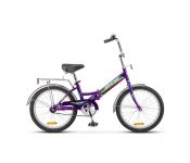 Велосипед 20" Десна-2100, Z010, цвет фиолетовый, размер 13"