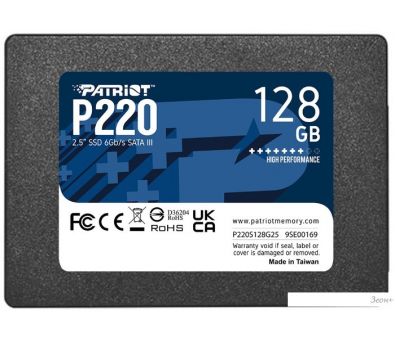 SSD Patriot P220 128GB P220S128G25