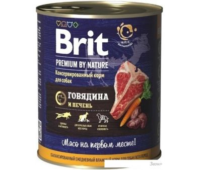     Brit Premium By Nature Beef & Liver 850 