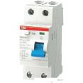 Устройство защитного отключения ABB F202 2P 25A 30mA 6kА 2М 2CSF202001R1250